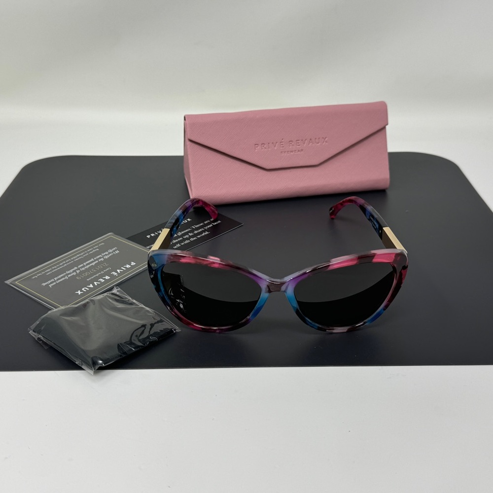 Prive Reaux The Timeless polarized cat eye sunglasses new